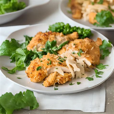 Pollo al Parmesano - recetas de quesos