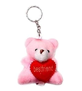 PARRK Taddy with Best Friend Design Key Chain : Amazon.in: Fashion