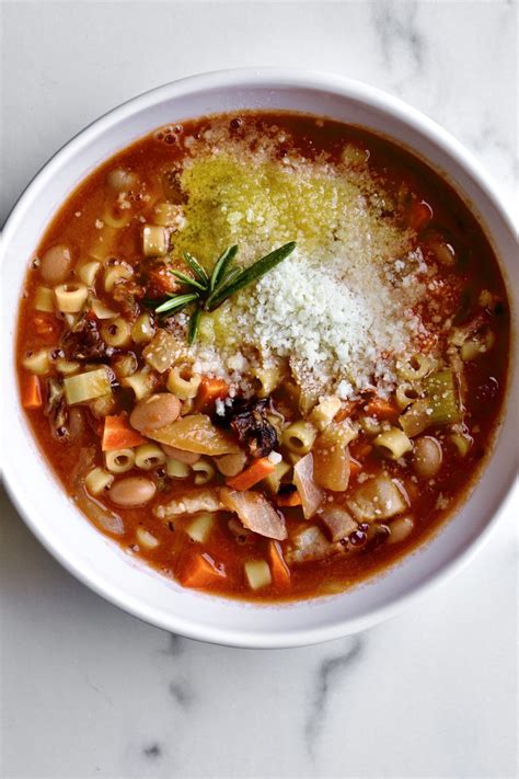 Pasta e Fagioli (Italian Pasta and Bean Soup) - CucinaByElena