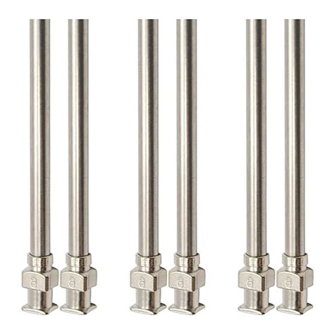 12 Pack - 8Ga Stainless Steel Dispensing Needles, 2" Blunt Needle All ...