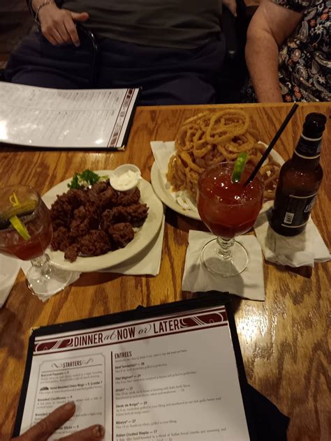 Menu at Now Or Later Restaurant, Des Moines