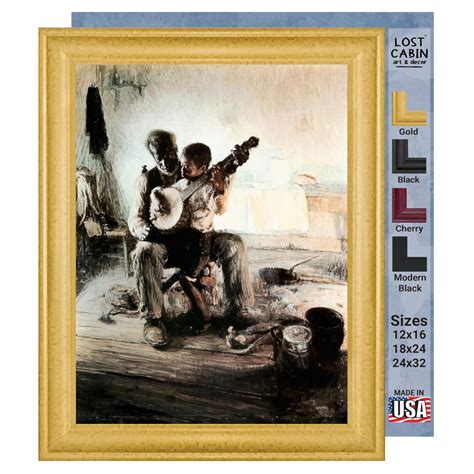 A Licao De Banjo Henry Tanner ᐈ La Lección De Banjo Henry Ossawa