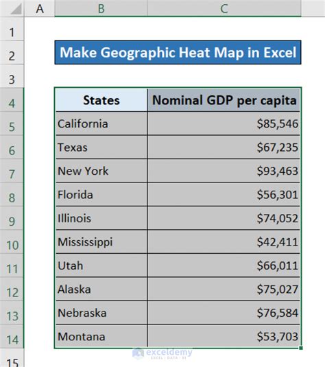 Image result for Excel Postcode Heat Map