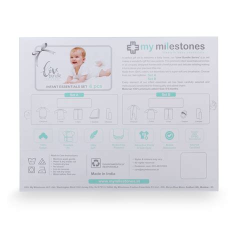My Milestones Adorable Baby Essentials 6-Piece Set – MyMilestones