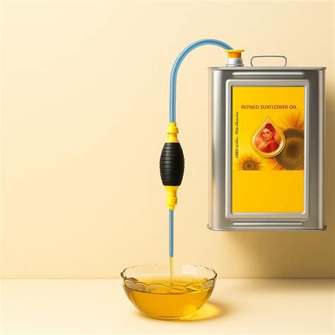 YELONA Heavy Quality Nitrile Rubber Manual Hand Oil Pump for Kitchen ...