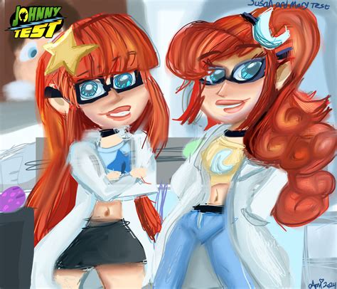 Johnny Test- Susan and Mary Test (2024) by AnnieMadeIt21 on DeviantArt