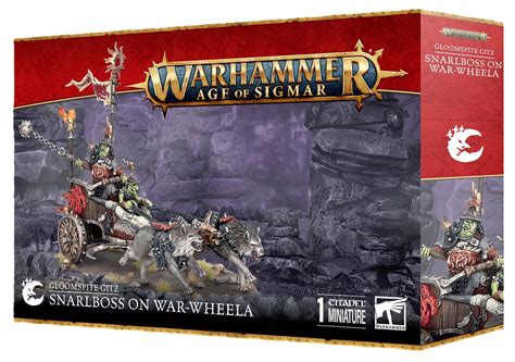 Gloomspite Gitz: Snarlboss on War-Wheela