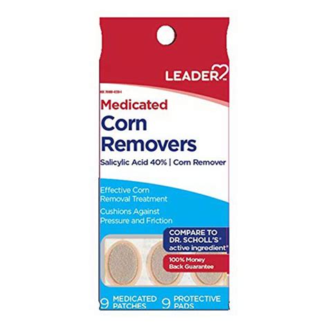Leader Medicated Corn Removers, Medicated Patches and Protective Pads ...