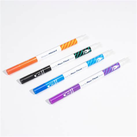 Dual-Tip Magic-Stroke Markers Asst Darks 4Pc Blistter Mc – Itsy Bitsy