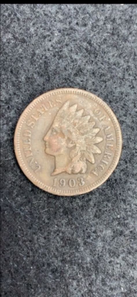 1903 Indian Head Penny one Cent LIBERTY VISABLE vintage | Etsy
