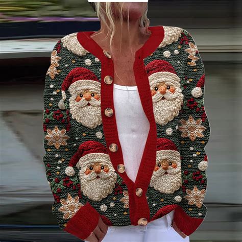 Up to 65 off!Lolmot Ugly Christmas Sweaters for Women Christmas ...
