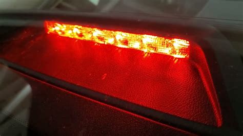 LED Third Brake Light – Rear Spoiler-Mounted, Fits Nissan Altima 2002-2012, Sentra 2000-2012, Maxima 2003-2012, Replaces 265904Z000