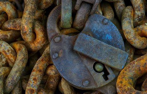 Wallpaper castle, rust, chain for mobile and desktop, section разное ...