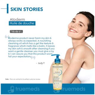 Bioderma Atoderm Huile De Douche Oil 200 Ml - Uses, Side Effects ...