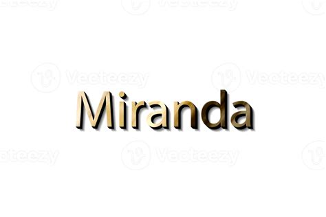 Miranda Meaning Of Name