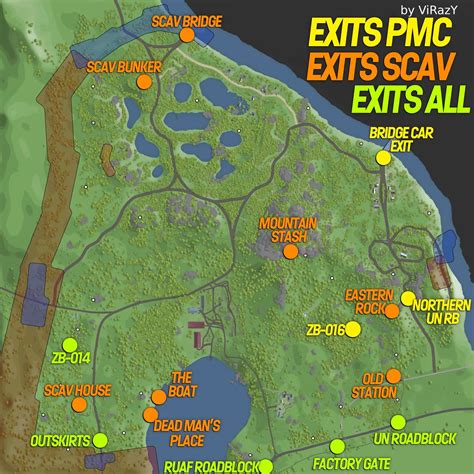 Tarkov: Woods Map Guide - Spawns, Exits, Keys & Loot 2022