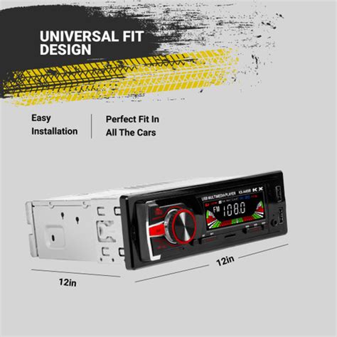EverLand KX-A4000 with AUX/Bluetooth/USB/ MP3 E 53 Car Stereo Price in ...