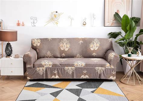 House of Quirk Universal Triple Seater Sofa Cover Big Elasticity Cover ...