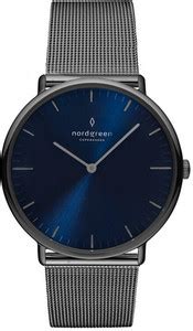 Nordgreen Native Gun Metal Unisex 36 mm Analogue Display Wrist Watch ...