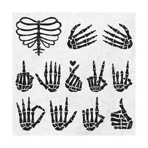 Skeleton Hands Svg, Skull Skeleton Hand Halloween svg, Rack | Inspire ...