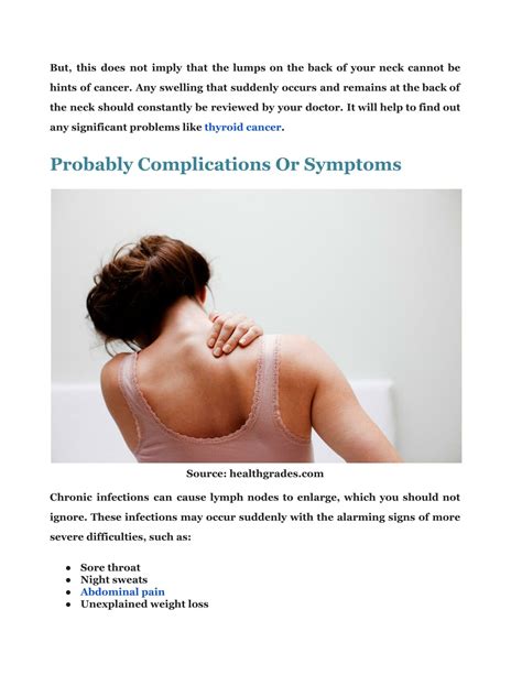PPT - What Causes A Lump On Back Of Neck & What To Do About It ...