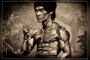 Bruce Lees Matte Finish Poster Paper Print - Animation & Cartoons ...