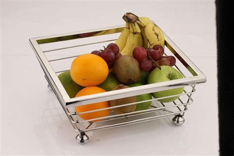 Buy Mark Enterprise Stainless Steel Fruit & Vegetable Basket for ...