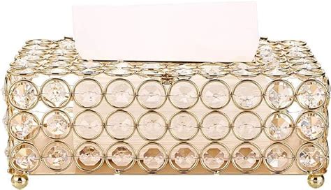 Bling Rhinestone Tissue Box Holder,Luxurious European Style Rose Tissue ...