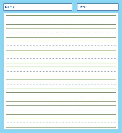 Kindergarten Paper - 10 Free PDF Printables | Printablee