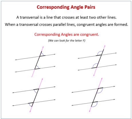 Image result for Same Side Corresponding Angles