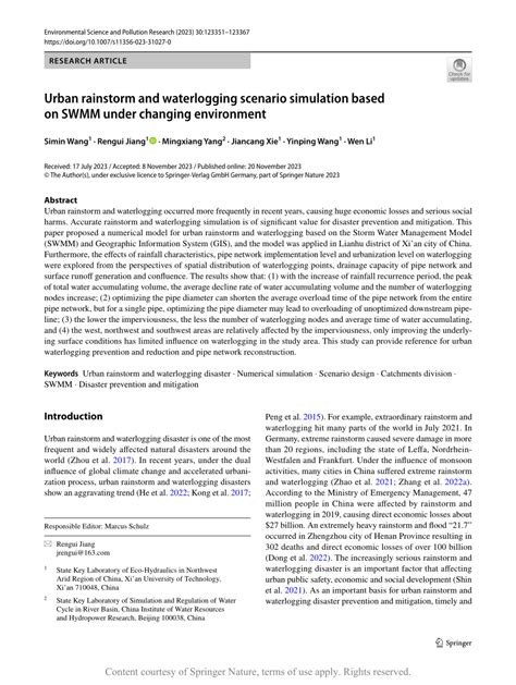 Image result for SWMM Simulation