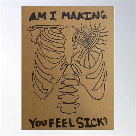 Ethel Cain Strangers Song Lyrics - Am I Making You Feel Sick? Poster ...