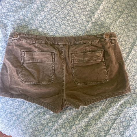 Vintage Low Rise brown shorts!! - Depop