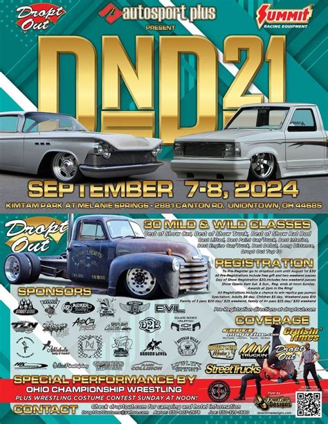 Dropt n Destroyed 21 Car and Truck Show (DnD21), KimTam Park at Melanie ...