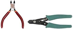 Taparia 1405 Side Cutting Mini Plier & Taparia WS06 Wire Stripping ...