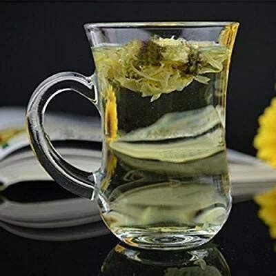Buy Glass Transparent Tea,Coffee and Wine Mugs (150 ml-Set of 6) Online ...