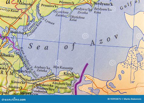 Map Of Sea Of Azov Sea Of Azov Map Location Facts Sea - map of black sea and sea of azov