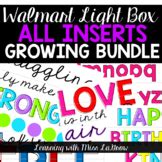 Growth Mindset Light Box Quote Inserts by Learning with Miss LaGrow