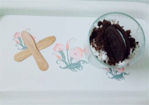 Oreo icecream popsicle Recipe by Reena Bhamawat - Cookpad