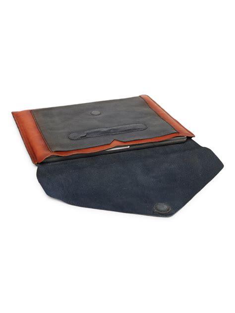 Leather Laptop Sleeve – Tan Handcrafted