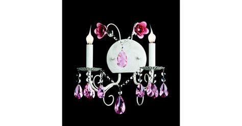 Nulco 6492-50 Crystal Two Light Up Lighting Wall Sconce from the Tea ...