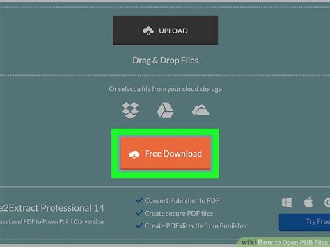 Open Pub File 的图像结果