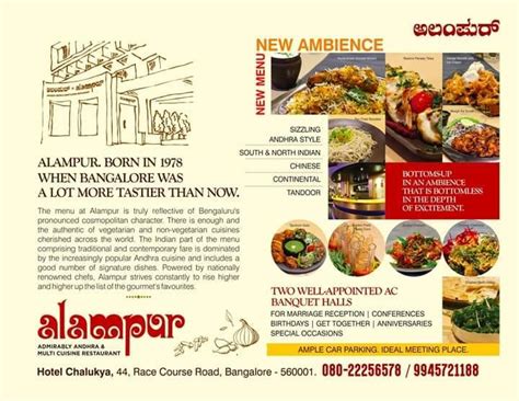 Menu at Alampur Bar & Restaurant, Bengaluru