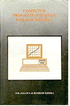Computer Programmes Package for Soil Physics : JALOTA S K: Amazon.in: Books