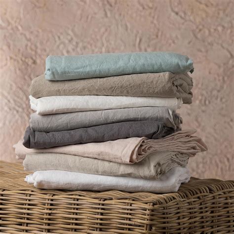 Belgian Flax Linen Sheet // Arctic White (Fitted Sheet // King) - YaYa ...