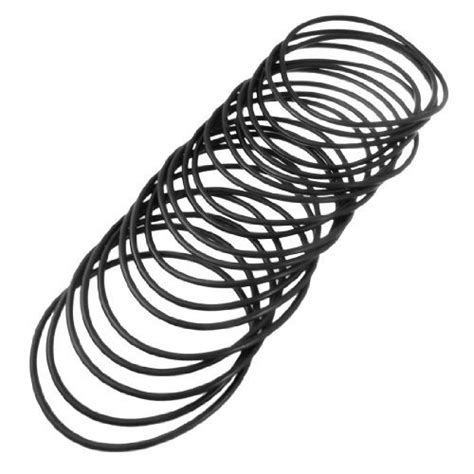 Alcoa Prime20 Pcs 165mm Outside Dia 5.7mm Thick Filter Rubber O Ring ...