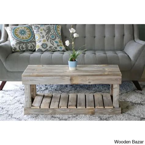 Merrimane Solid Wood Coffee and center Table