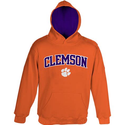Buy NCAA Clemson Tigers Boy's Game Day Fleece Hoodie, Orange, Large ...