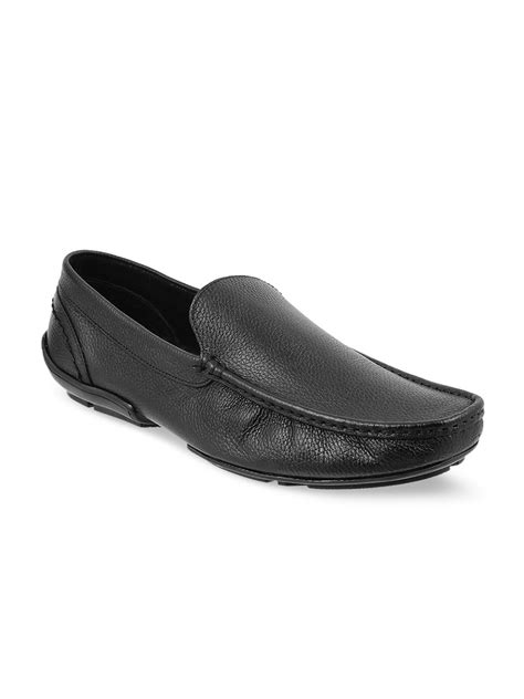 Mochi Men Textured Leather Loafers - Price History