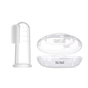 2 Pcs Dr Dad Baby Finger Toothbrush | Easy Oral Hygiene for Kids ...